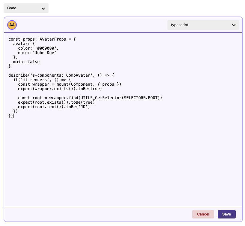 test-code